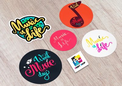 Stickers that fit your business